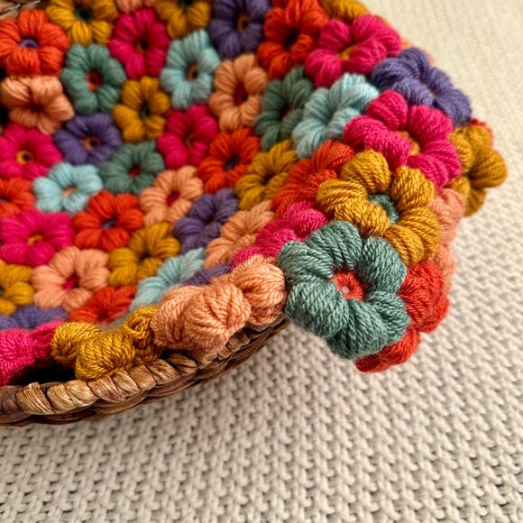 Bright Newborn Layering Blanket Photoshoot Flower Layer for Baby Photography - Picture 5 of 5